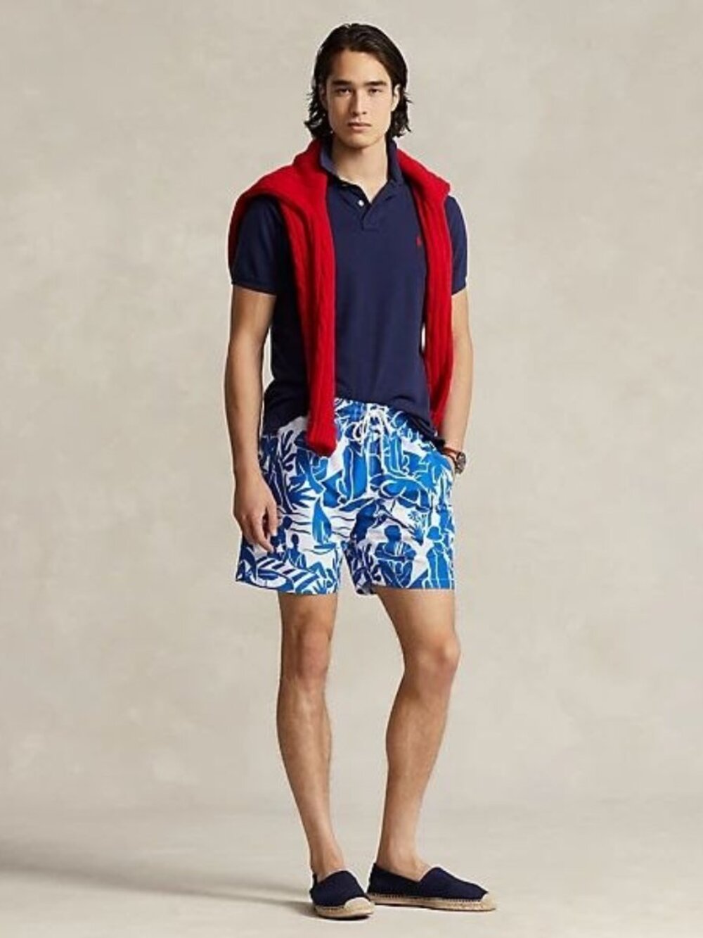 $95 Polo Ralph Lauren 5.75-Inch Traveler Classic Swim Trunk Size XL